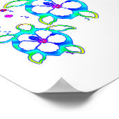 コースタルホヌハワイアンウミガメ ポスター (角)