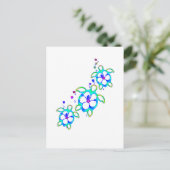 コースタルホヌハワイアンウミガメ ポストカード (スタンド正面)