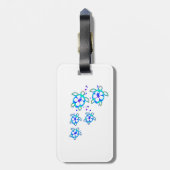 コースタルホヌハワイアンタートルズ ラゲッジタグ (裏面縦)