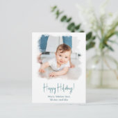 コースタルホリデーフォトポストカードホワイトウォーター色 ポストカード (スタンド正面)