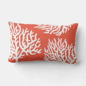 コースタルホワイトシーコーラルライフ's aビーチ ランバークッション (裏面)