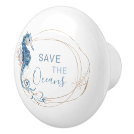 コースタルホームブルー水色組成カスタム物  セラミックノブ