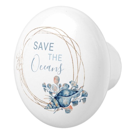 コースタルホームブルー水色組成カスタムCe セラミックノブ (右)