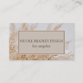 コースタルボホシック内装デザイン 名刺 (正面)