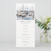 コースタルボーツアットハーバーシースケープ結婚式 プログラム (スタンド正面)