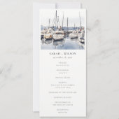 コースタルボーツアットハーバーシースケープ結婚式 プログラム (正面)