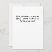 コースタルポピースシースケープ サンキューカード (裏面)