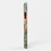 コースタルミントシーシェルと真珠 Case-Mate iPhoneケース (裏面/右)