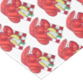 コースタルメーンロブスターディナーシーフードフード テーブルクロス (アングル)