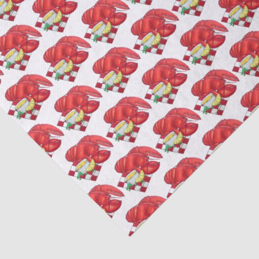 コースタルメーンロブスターディナーシーフードフード 薄葉紙 (詳細)