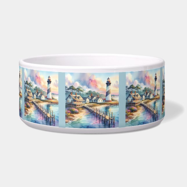 コースタルライトハウス&ビーチコテージシーン ボウル (正面)