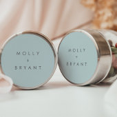 コースタルライトブルー結婚式の引き出物 ラウンドシール