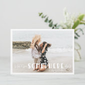 コースタルリビングホリデーフォトコラージュカード (スタンド正面)