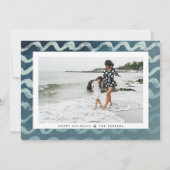 コースタルリビングホリデーフォトコラージュカード (裏面)