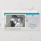 コースタルリビング海ファミリーホリディフォトカード シーズンカード (正面)