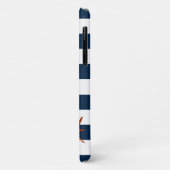 コースタルレッドカニストライプ Case-Mate iPhoneケース (裏面/左)