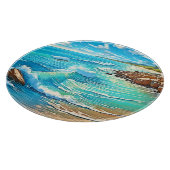 コースタルロックシーンデザイン カッティングボード (角)