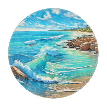 コースタルロックシーンデザイン