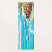 コースタルロックシーンデザイン ヨガマット (裏面)