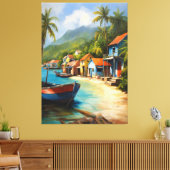 コースタルヴィレッジヘブン キャンバスプリント (インサイチュ (リビング))