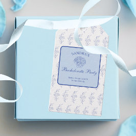 コースタル祖母ビーチバッハバチェロレッテ ギフトタグ