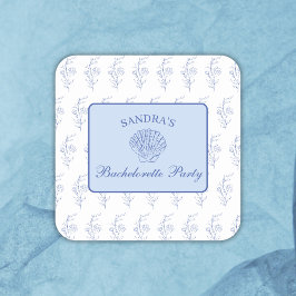 コースタル祖母ビーチバッハバチェロレッテ スクエアシール