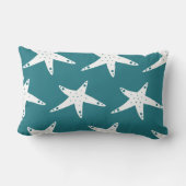 コースタル紅葉スクリプトスターフィッシュ&シーホース ランバークッション (裏面)