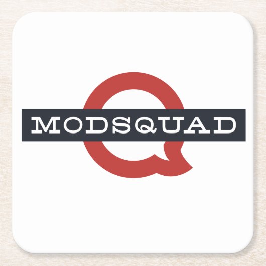 コースターだ！ スクエアペーパーコースター (正面)