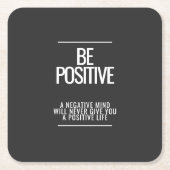 コースターで前向きある スクエアペーパーコースター (正面)