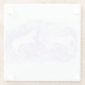 コースターとホースデザイン ガラスコースター (裏面)