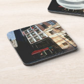 コースターのロシアのな茶部屋のヴィンテージニューヨークシティ コースター (左側)