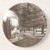 コースターのヴィンテージのアルミニウムキャンピングカーのBoondocking湖 コースター (正面)