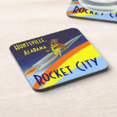 コースターのヴィンテージのロケット都市ハンツビルアラバマのAL コースター (左側)