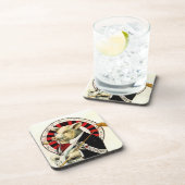 コースターのヴィンテージの相場師の賭博のルーレットのブタ コースター (右側)