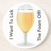 コースターの泡を舐めたい コースター (正面)