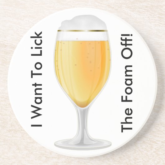 コースターの泡を舐めたい コースター (正面)