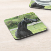 コースターの黒のアラビア人 コースター (左側)