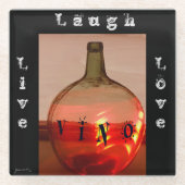 コースターのVINO ガラスコースター (正面)