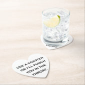 コースターを使わないと喉にパンチを食らう。 ペーパーコースター (インサイチュ)