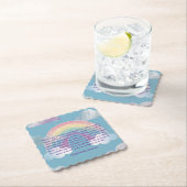 コースターを望感動的む ペーパーコースター (インサイチュ)