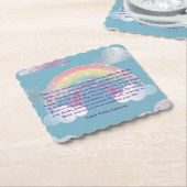 コースターを望感動的む ペーパーコースター (アングル)