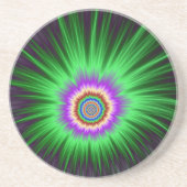     コースターグリーンスターバースト コースター (正面)