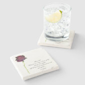 コースタースタイルデザイン ストーンコースター (横)