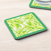 コースターセットのゼブラアイリス コースター (左側)