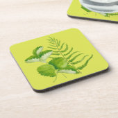 コースターセットの緑の型枠 コースター (左側)