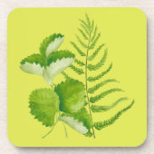 コースターセットの緑の型枠 コースター (正面)