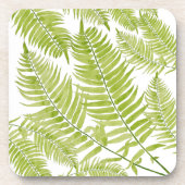 コースターセットの羽のようなシダ コースター (正面)