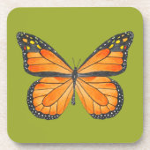 コースターセットの蝶(A) コースター (正面)