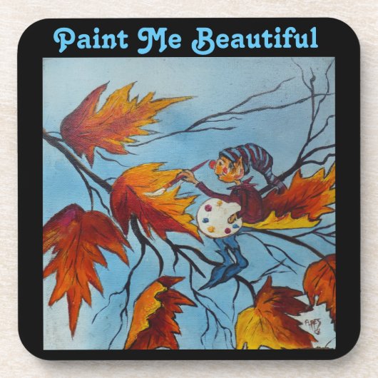 コースターセットアン・ヘイズ・ピクシー絵画ズ コースター (正面)