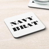 コースターセット海軍ブラット コースター (左側)